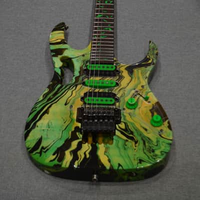 Ibanez JEM77GMC 1991 - Green Multi Color 1 of 366 *ULTRA RARE* image 20