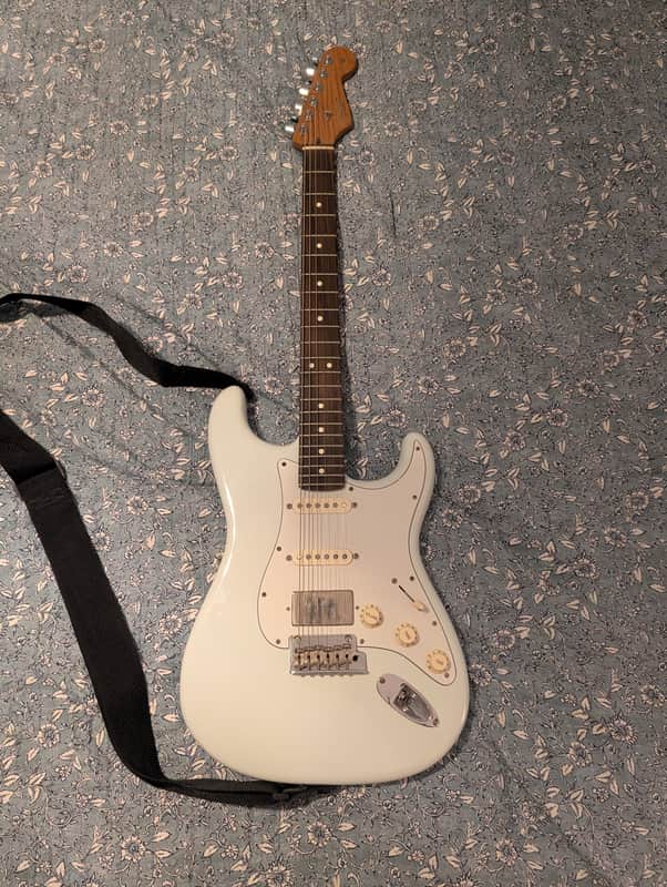 Fender American Professional Stratocaster with Roasted Maple Neck 2018 - 2019 - Sonic Blue