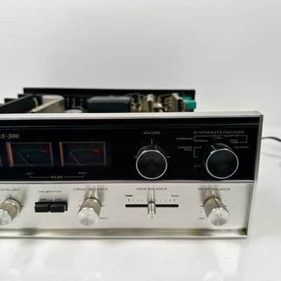 Sansui QS-500 Amplifier Rear Channel Quad Quadraphonic image 4