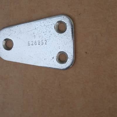 Vintage 1960s Hagstrom Guitar Neckplate Hagstrom II III Viking image 2