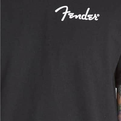 Mint Fender "Hello Canada! Are you ready to ROCK?" 100% Coton T-Shirt size XL image 3