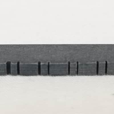 Rickenbacker 03327 Nut Standard Bakelite Black for most Rickenbacker 12 String Guitars image 3
