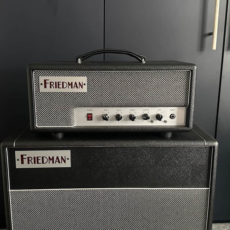 Friedman Little Sister 20-Watt Guitar Amp Head 2022 - Present - Black image 1