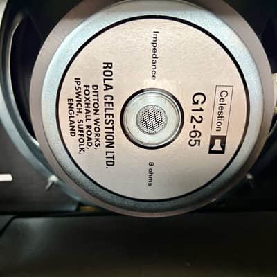 Fender 65 Princeton Reverb LTD BRG 12" Celestion Creamback image 2