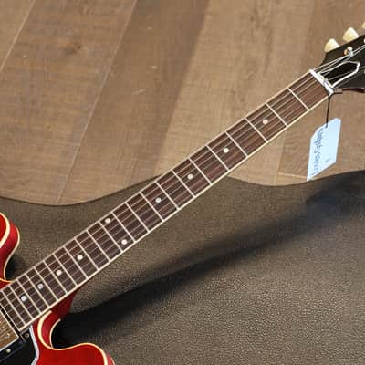 Minty! 2022 Gibson Custom Shop Murphy Lab '61 ES-335 Reissue Semi-Hollow Electric Guitar Ultra Light Aged Cherry + COA OHSC image 7