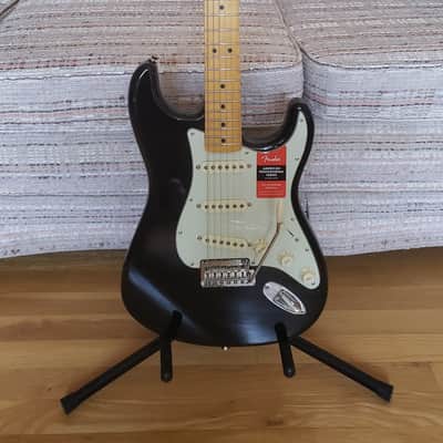 2020 Fender American Pro Stratocaster - Black image 1