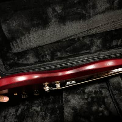 Gibson SG Special EMG Upgrade Satin Cherry Electric Guitar w Case image 3