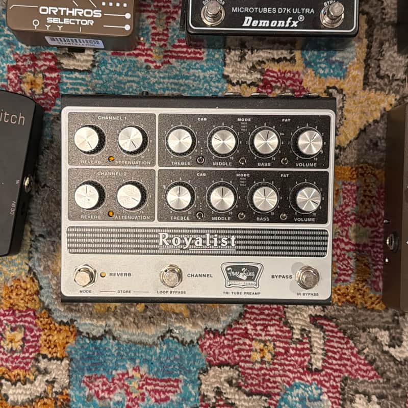 Tone King Royalist Preamp 2026 - Present - Black / Silver image 1