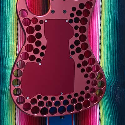 Abel Axe Anodized aluminum electric 1995 - Red anodized image 3
