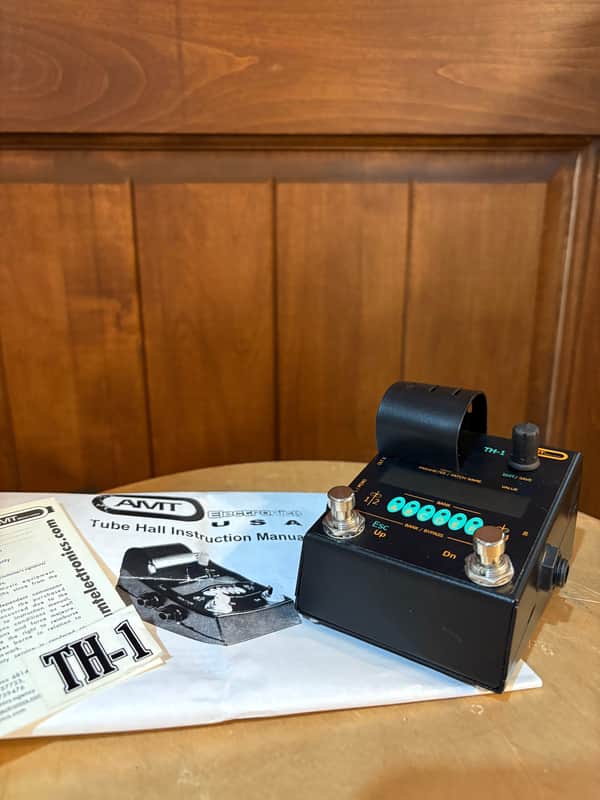 AMT TH-1 Tube Hall Reverb Pedal Super Rare ! image 1