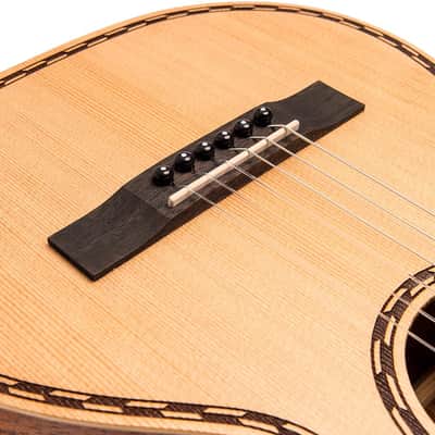 Vintage 'Viator' Paul Brett Acoustic Travel Guitar ~ Nylon Strung ~ Natural image 7