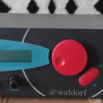 Waldorf Microwave II Rackmount Wavetable Synthesizer 1997 - Black image 8