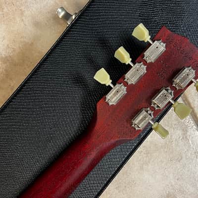 2008 Gibson Les Paul Studio Worn faded Cherry with case image 5