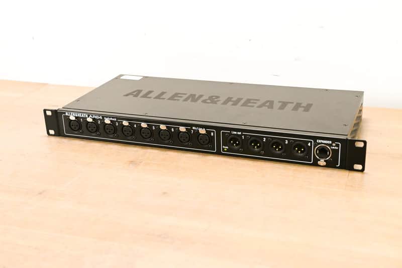 Allen & Heath AR84 8in / 4out Expansion AudioRack for GLD and Qu Mixers CG015RZ image 1
