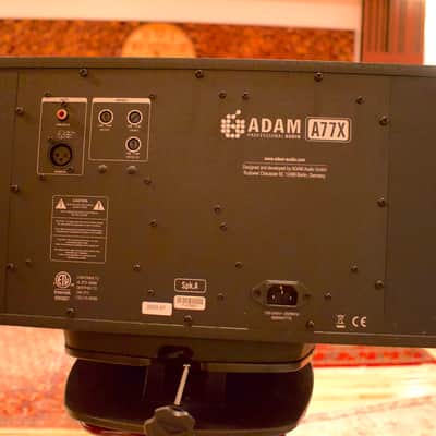 ADAM Audio A77X Active Nearfield / Midfield Monitors (Pair) 2010s - Black image 3