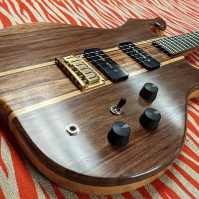 Shamy Guitars Handmade O2 Signature Solidbody New - Violin finish image 17