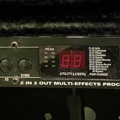 DigiTech Studio Twin 2 In 2 Out Multi-Effects Processor - Rack Mount image 1