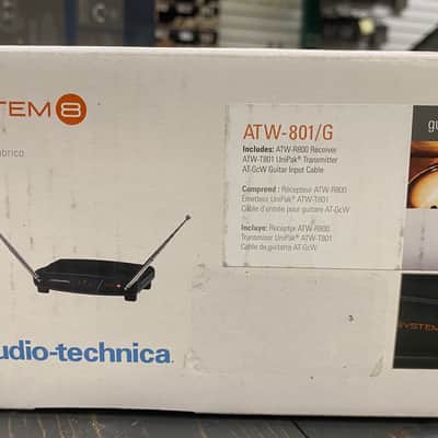 Audio-Technica ATW-801/G System 8 Guitar wireless T-3 image 4