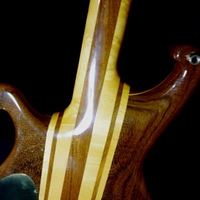 J. K. LADO SUPER FALCON II 1981 Natural. SOLID WOOD BASS. Incredible Sound. HANDBUILT. Beautiful. image 24