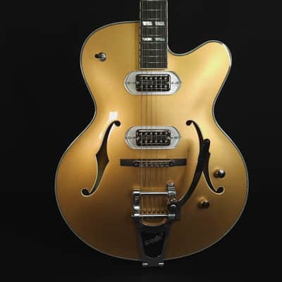 Eastman T58-GD Archtop w/Bigsby and GigBag Gold image 3