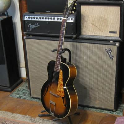 Nice Vintage Kay Archtop Acoustic Guitar Quality Guitar 1950s image 1
