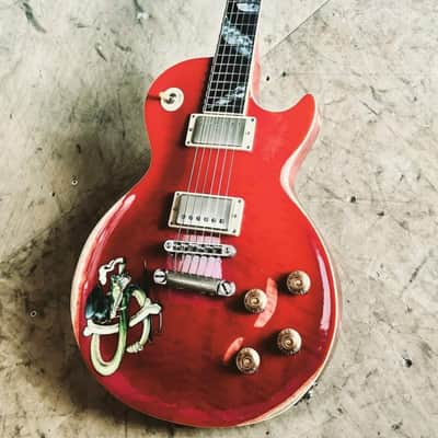 Slash Snakepit Les Paul Aged Epiphone Relic by Luthier no Gibson image 8