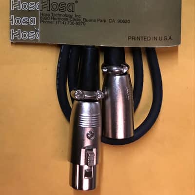 Hosa AES-005 AES-EBU Cable XLR (M) to XLR (F) 110 OHM, 5FT image 3