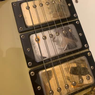 Epiphone G-400 Les Paul (SG) Custom 1999 - Antique Ivory image 7