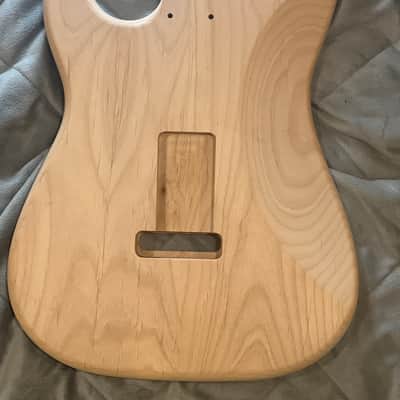 Unfinished Two Piece Alder Strat Body image 3