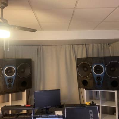 SOTA CF2000 Studio Monitor System + SOTA AAX-1 + 4 QSC PLX Amps - Local Pickup image 4