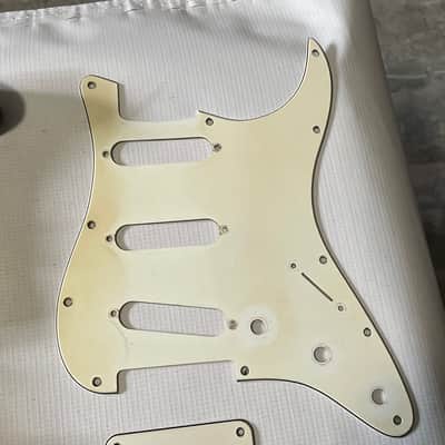 1990 USA Fender American Stratocaster Black Guitar Body 2 Post Tremolo Ready image 2