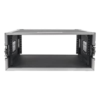 STRC-4U | 4U Space PA/DJ Rack/Road Case w/ 21" Depth, Plywood, Metal Ball Corners, Pro Tour Grade Flight Case 4 Unit image 5