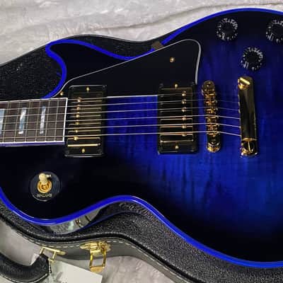 NEW! Gibson Dealer Select Custom Shop Les Paul Custom Blue Widow AAA Figured Flame Top - Authorized Dealer - 10.2lbs - G07460 image 8