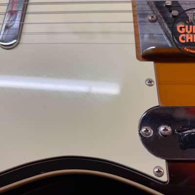 2002 Fender Japan CIJ Left-Handed TL62B-TX ’62 Telecaster Custom Sunburst Texas Specials image 11