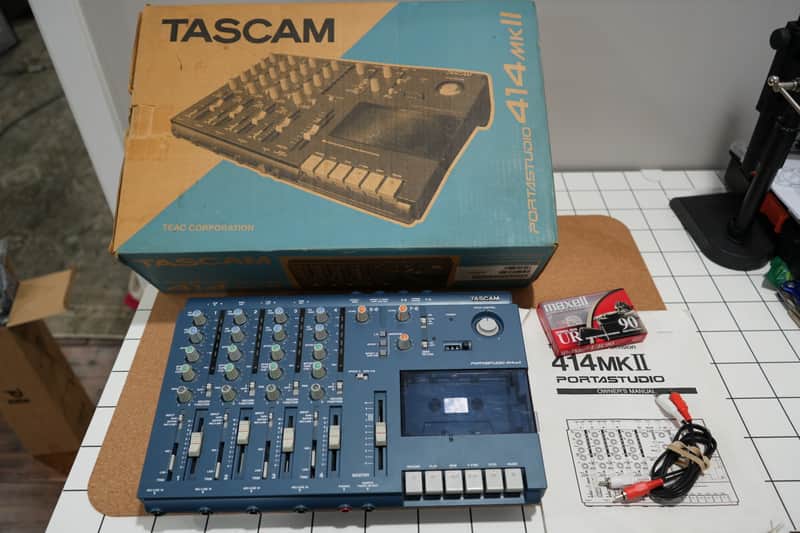 Tascam Portastudio 414 MKII 4-Track Cassette Recorder | Reverb