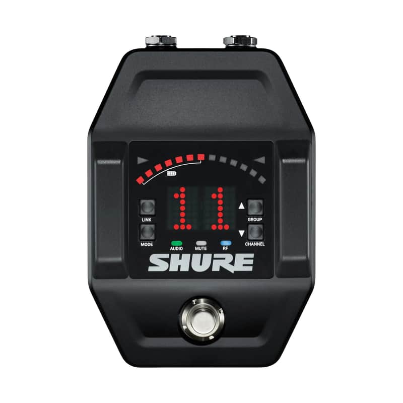 Shure GLXD6+ Digital Wireless Dual Band Guitar Pedal Receiver, Z3 2.4, 5.8 GHz image 1