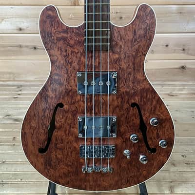 Warwick Masterbuilt Star Bass II Bubinga 4-String Electric Bass - Natural Transparent Satin Bild 1