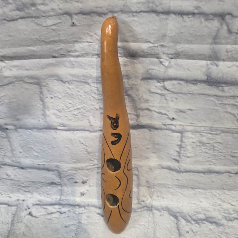 Unknown Dried Gourd Guiro Drum Stand image 1