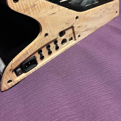 Moog Sub Phatty & Little Phatty or Stage2 replacement side panels. "Aqua Timber Chestnut2A" Polyester gloss finish. image 5