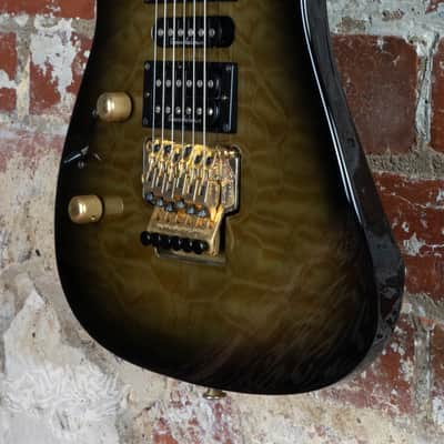 Grover Jackson Dinky Left Handed DKL-A66 1996 Trans Black MIJ Japan image 5