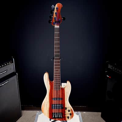 Sadowsky Masterbuilt 21-Fret Standard M/J Bass Limited Edition 2024 5-String - Natural Transparent Satin image 4
