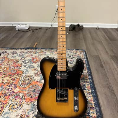 Fender Mexican Telecaster with Seymour Duncan Hot Rails and double humbler - Sunburst image 1