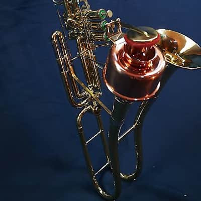 Jazzophone USA made Jazzophone 2024 Yellow Brass Saxophone Trumpet image 9
