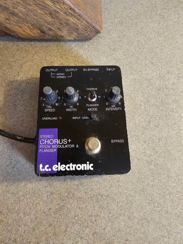 TC Electronic Stereo Chorus + Pitch Modulator & Flanger 1991 - 2016 - Black image 1