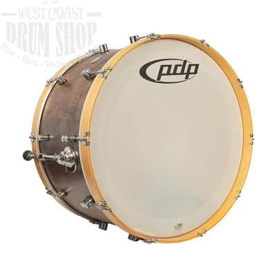 Used PDP Concept Select 26x14 Bass Drum Walnut Stain with Natural Hoops image 2