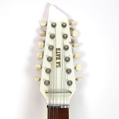 Vintage 1967 La Baye 2x4 12-String Electric Guitar White Finish image 8