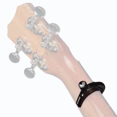 D'Addario CP-12 NS Capodaster Ukulele Ned Steinberger Design - Capo image 4