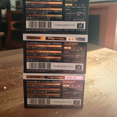 TDK MA-XG 46 Fermo (Type IV) - Made in Japan - 3 brand new units image 6