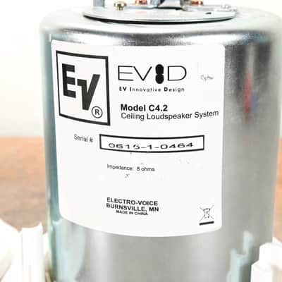Electro-Voice (EV) EVID C4.2 4" 2-Way Coaxial Ceiling Loudspeaker (PAIR) CG01F32 image 12