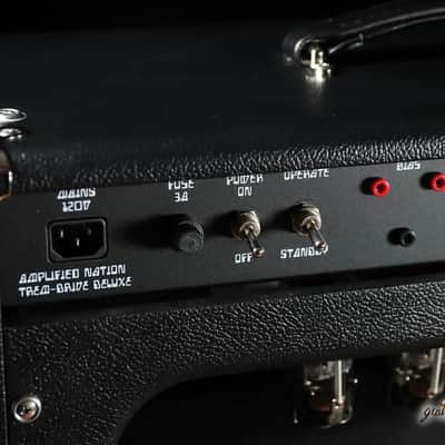 Amplified Nation Trem-Drive Deluxe 50W Head & 112 OS Cab – Black image 10